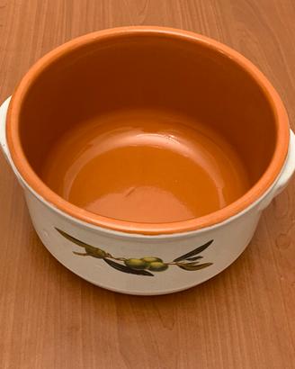 Pentola terracotta olio dante