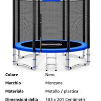 tappeto elastico sicuro 