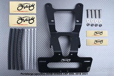 Portatarga specifico AVDB HONDA CRF 450L 2018 2021
