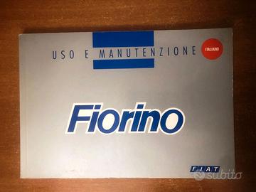 LIBRETTO USO E MANUTENZIONE FIAT FIORINO