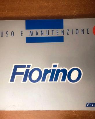 LIBRETTO USO E MANUTENZIONE FIAT FIORINO