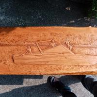 scultura fatta a mano 