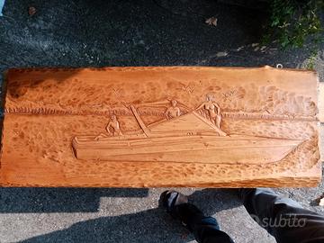 scultura fatta a mano 