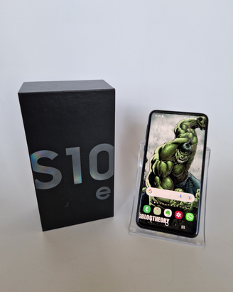 Samsung S10E black dual SIM