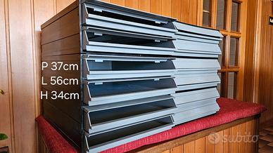 archivio  cassettiera porta documenti 