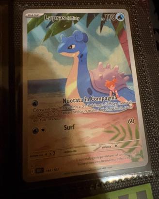 💧 Lapras di Misty – Carta Pokémon Full Art Rara!