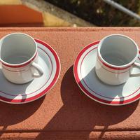 Tazzine da Caffè con Piattino Vintage