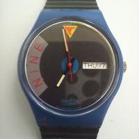 SWATCH GS 701 BLUE JET 1989 NUOVO