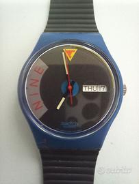 SWATCH GS 701 BLUE JET 1989 NUOVO