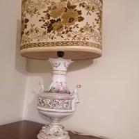 lampada  capodimonte