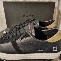 D.A.T.E.  hill low vintage calf black army