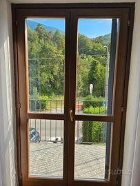 Serramenti in legno e doppio vetro