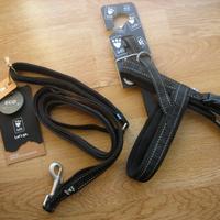 PETTORINA E GUINZAGLIO PER CANI HURTTA - NUOVI