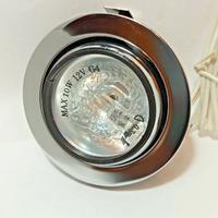 FARETTO DA INCASSO ORIENTABILE CON GHIERA INOX