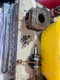 Albero in coppia con cilindro e miscelatore