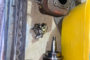 Albero in coppia con cilindro e miscelatore