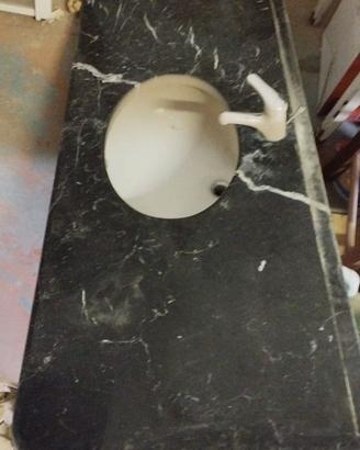 Lavabo e top marmo