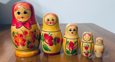 Matrioska Vintage 5 pezzi
