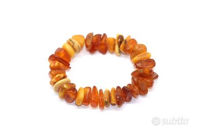 Bracciale in ambra naturale