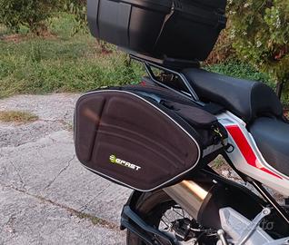 Borse laterali morbide per moto / scooter