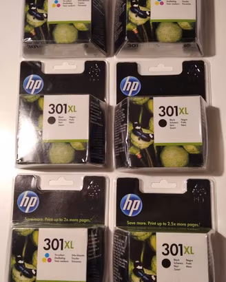 Cartucce HP 301 XL nuove