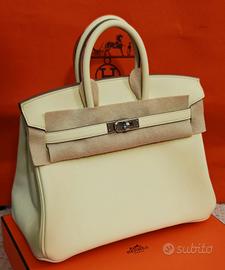 borsa Hermès Birkin 25 Jaune Swift nuova 11/2025