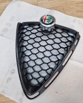 Scudo Griglia Carbonio Vero Stelvio o Versione QV 