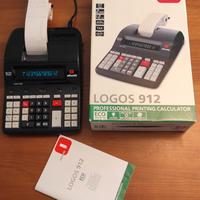 Calcolatrice scrivente Olivetti Logos 912 completa