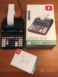 Calcolatrice scrivente Olivetti Logos 912 completa