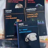 n. 50 volumi collana "Grandi idee della scienza"