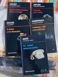 n. 50 volumi collana "Grandi idee della scienza"