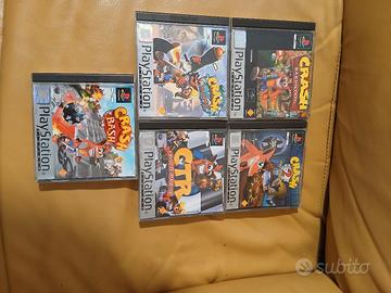 Crash bandicoot 1-2-3-4-5 ps1 