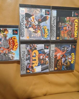 Crash bandicoot 1-2-3-4-5 ps1 