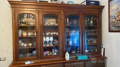 Credenza e tavolo in arte povera