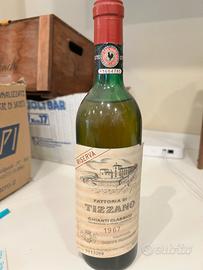 Vino d’epoca fattoria di Tazzano 1967