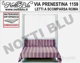 Letto a Scomparsa Armadio letto Materasso Omaggio