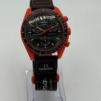 Omega x Swatch Mission on Earth Lava