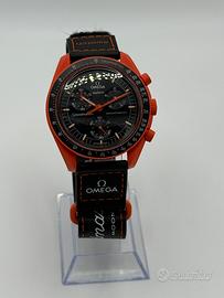 Omega x Swatch Mission on Earth Lava