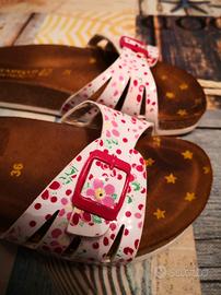 Ciabatte vera pelle comfort usate n. 36