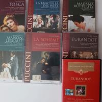 7 DVD  -  Opere di Puccini