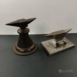 COLLEZIONE 3 PICCOLE INCUDINI OROLOGIAIO ORAFO