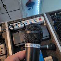 coppia di microfoni senza filo