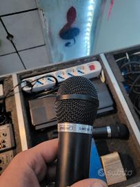 coppia di microfoni senza filo