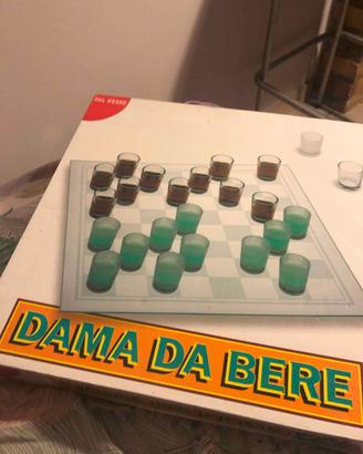 gioco da tavola Dama Alcolica