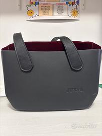 Borsa JU’STO originale - completa ( nera e bordeau