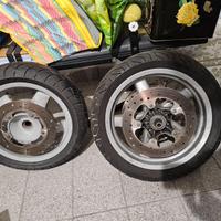 Ruote scooter PIAGGIO R14 Ant e 13 Post