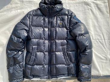 Giubbotto Piumino Blauer Uomo Taglia M - Blu scuro