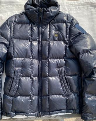 Giubbotto Piumino Blauer Uomo Taglia M - Blu scuro