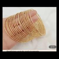 Stok ,liquido, 30 bracciali placati in oro 24k.