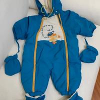 Tuta neve neonato 3 - 6 mesi